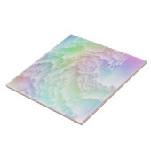 Regenboogstraal Tegeltje (Zijkant)