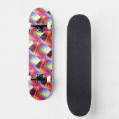 Regenboogstralen Persoonlijk Skateboard (Voorkant)