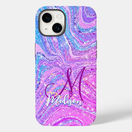 Regenboogstralen voor de eenhoorn Case-Mate iPhone case (Achterkant)