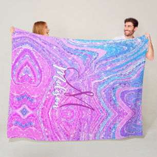 Regenboogstralen voor de eenhoorn fleece deken