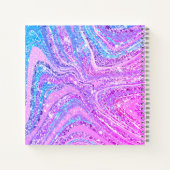 Regenboogstralen voor de eenhoorn notitieboek (Achterkant)