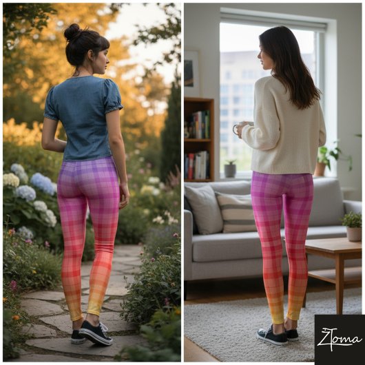 Regenboogstraling Leggings