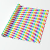 Regenboogstreep 13 cadeaupapier (Uitgerold)