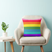 Regenboogstrepen American MoJo Pillow Kussen (Stoel)