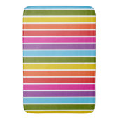 Regenboogstrepen Badmat (Voorkant Verticaal)
