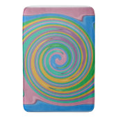 Regenboogstrepen Badmat (Voorkant Verticaal)