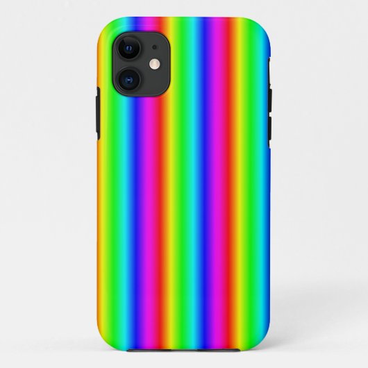 regenboogstrepen, deksel van telefoonbehuizing Case-Mate iPhone case (Achterkant)