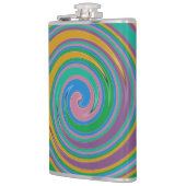 Regenboogstrepen Heupfles (Links)