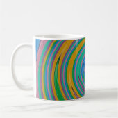 Regenboogstrepen Koffiemok (Links)