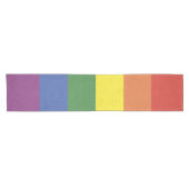 Regenboogstrepen Korte Tafelloper (Horizontaal)