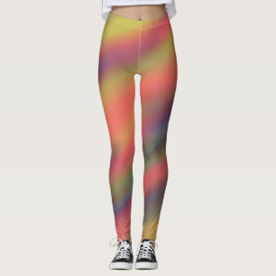 Regenboogstrepen Leggings