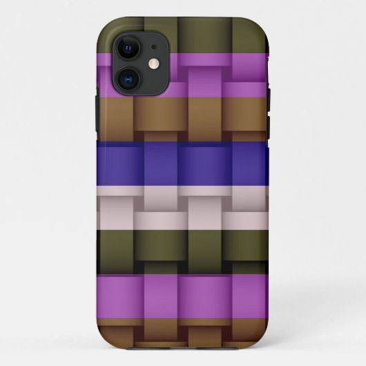 regenboogstrepen modern design Case-Mate iPhone case (Achterkant)