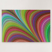 regenboogstrepen puzzel (Horizontaal)