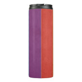 Regenboogstrepen Thermosbeker (Achterkant)