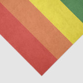 Regenboogstrepen Tissuepapier (Detail)