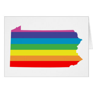 regenboogstrepen uit pennsylvanië