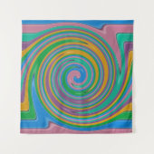Regenboogstrepen Wandkleed (Voorkant (horizontaal))