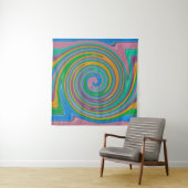 Regenboogstrepen Wandkleed (In Situ (horizontaal))