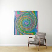 Regenboogstrepen Wandkleed (In situ)