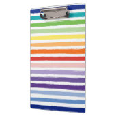 regenboogstripe Patroonschool of Kantoor Klembord (Links)