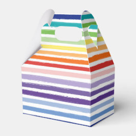  regenboogstripe patroonsterfdag bedankdoosjes
