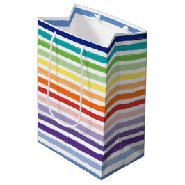  regenboogstripe patroonsterfdag medium cadeauzakje