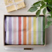  regenboogstripe patroonsterfdag tissuepapier (Geschenk)