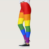 Regenboogstripes LGBT Pride Leggings (Links)