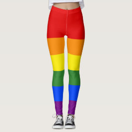 Regenboogstripes LGBT Pride Leggings