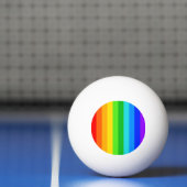 Regenboogstrips #2 pingpongbal (Net)