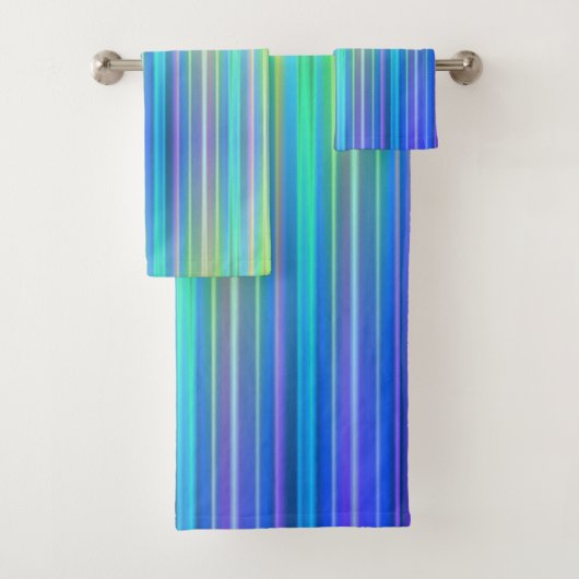 Regenboogstrips Bad Handdoek (Insitu)