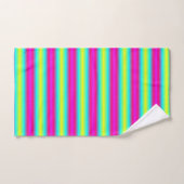 Regenboogstrips Bad Handdoek (Handdoek)