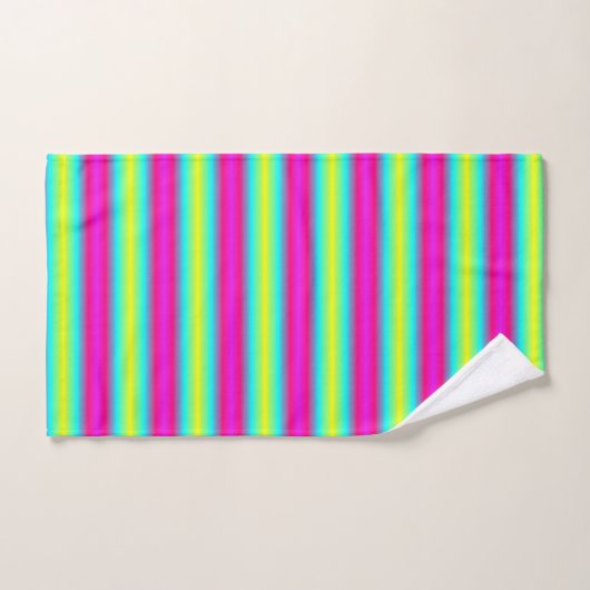Regenboogstrips Bad Handdoek (Handdoek)