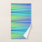 Regenboogstrips Bad Handdoek (Handdoek)