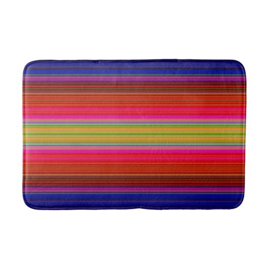 Regenboogstrips Badmat (Voorkant)