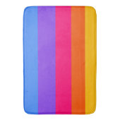 Regenboogstrips Badmat (Voorkant Verticaal)
