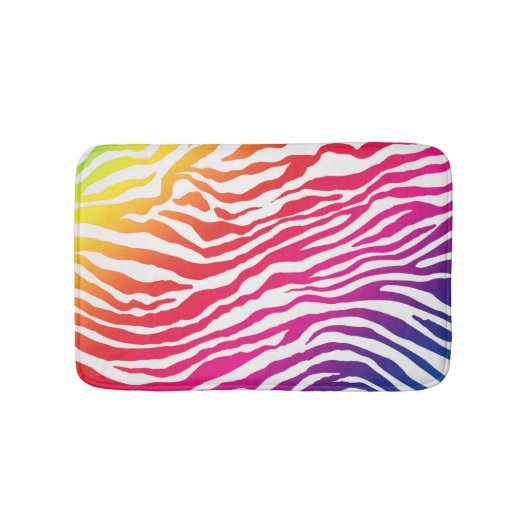 Regenboogstrips Badmat (Voorkant)