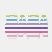 Regenboogstrips Bedankdoosjes (Uitgevouwen)