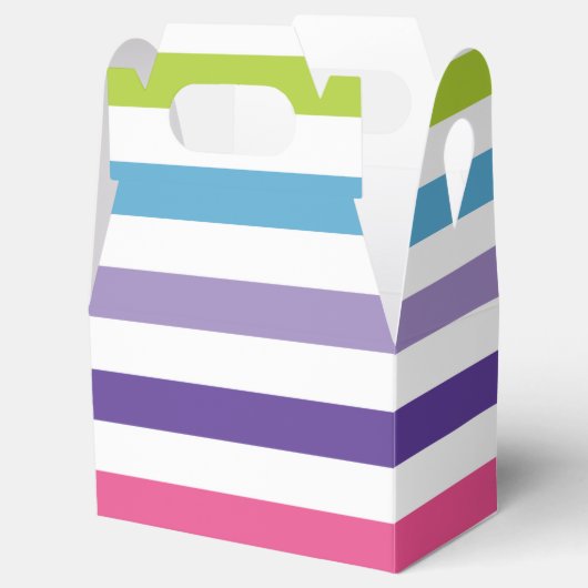 Regenboogstrips Bedankdoosjes (Geopend)