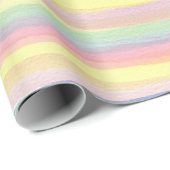 Regenboogstrips Cadeaupapier (Rol Hoek)