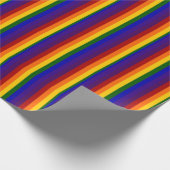 Regenboogstrips Cadeaupapier (Hoek)