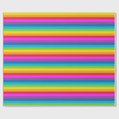 Regenboogstrips Cadeaupapier (Vlak)
