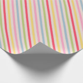 Regenboogstrips Cadeaupapier (Hoek)
