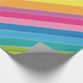 Regenboogstrips Cadeaupapier (Hoek)