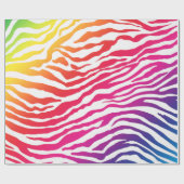Regenboogstrips Cadeaupapier (Vlak)