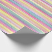 Regenboogstrips Cadeaupapier (Hoek)