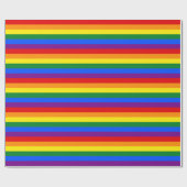 Regenboogstrips Cadeaupapier (Vlak)