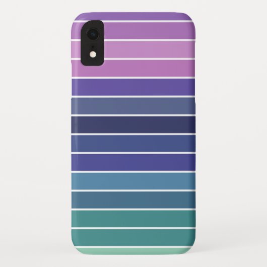 Regenboogstrips Case-Mate iPhone Case (Achterkant)