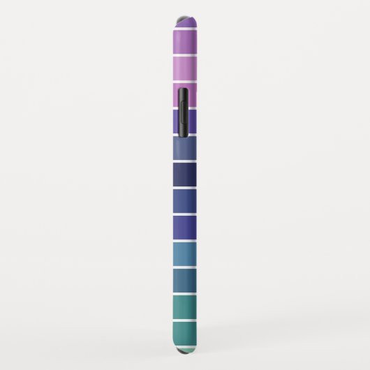 Regenboogstrips Case-Mate iPhone Case (Achterkant/rechts)