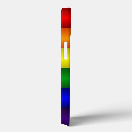 Regenboogstrips Case-Mate iPhone Case (Achterkant / Rechts)